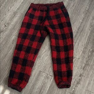 Skims plush flannel pants